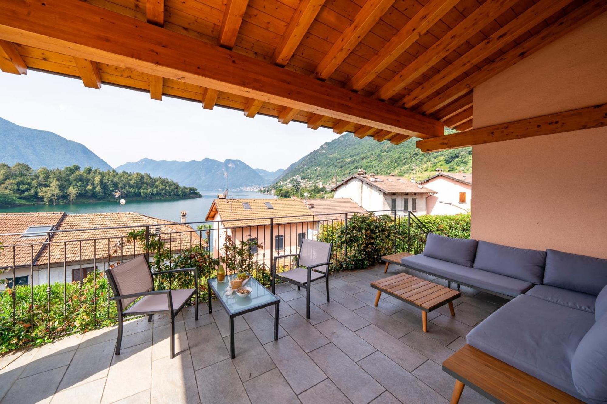 Comacina Villa Côme Esterno foto