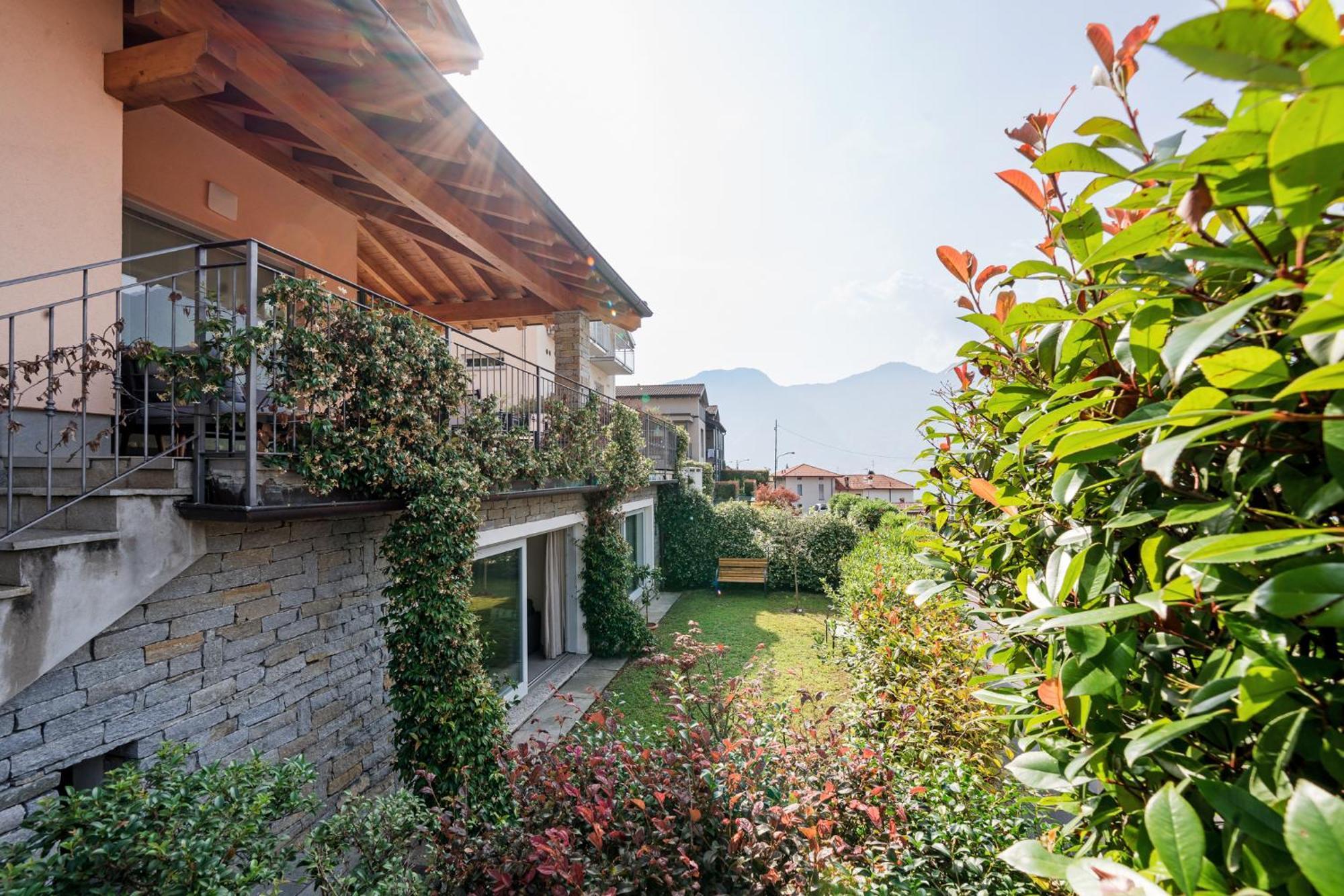 Comacina Villa Côme Esterno foto